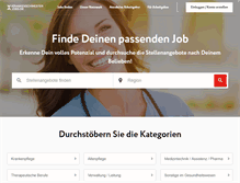 Tablet Screenshot of krankenschwesterjobs.de